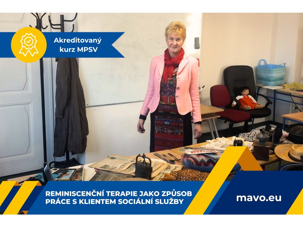 Reminiscenční terapie jako způsob práce s klientem sociální služby16.5.2025