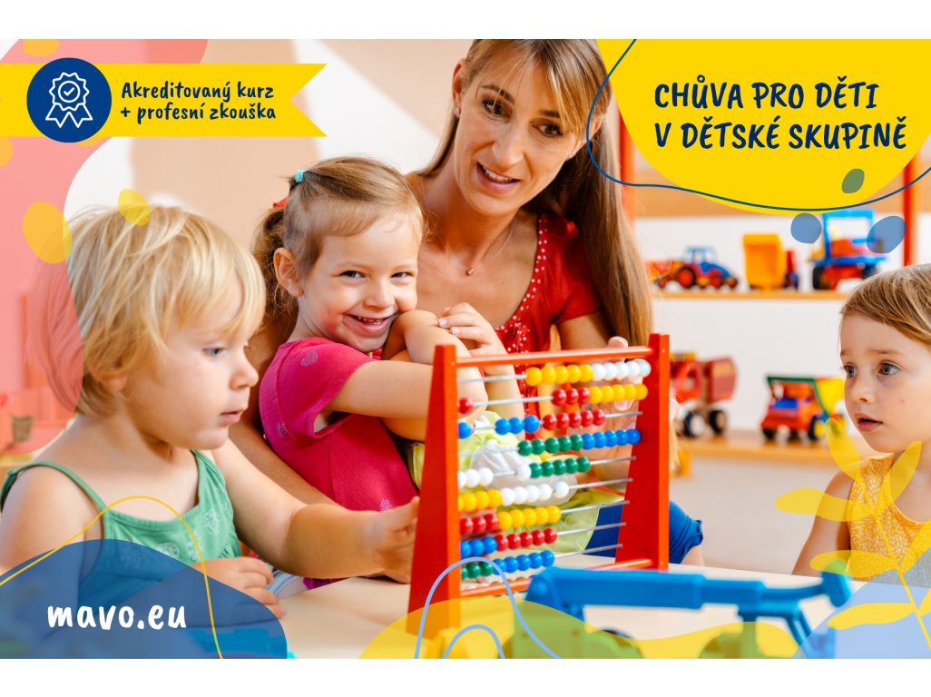 Kurz Chůva pro děti v DĚTSKÉ SKUPINĚ - PRAHA 12.11. - 19.12.2025